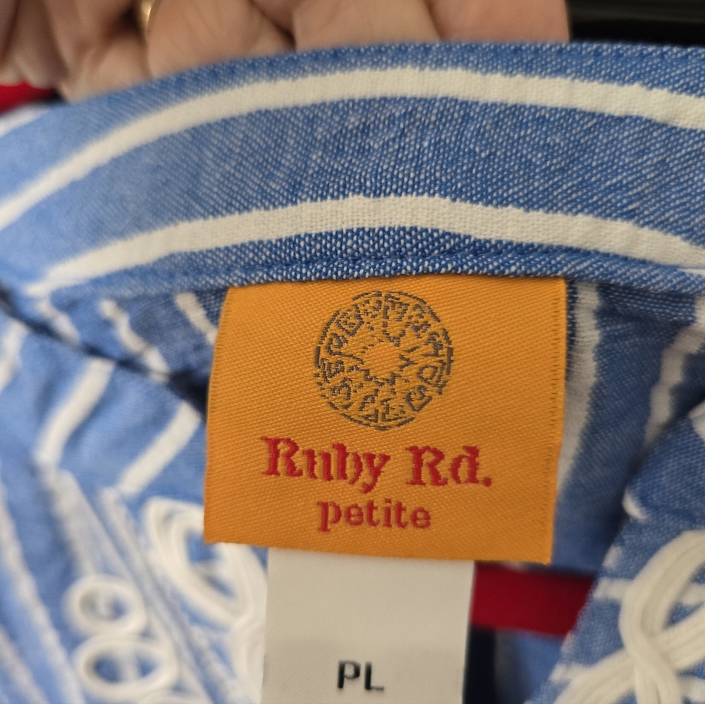 Ruby Rd Top. Size PL NWT - Picture 3 of 6